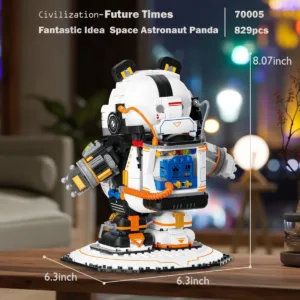 JMBricklayer 70005 Le Panda Astronaute — comparez les prix sur Planet-Brick (vue détail 4)