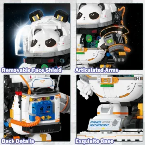 JMBricklayer 70005 Le Panda Astronaute — achat malin sur Planet-Brick (vue détail 8)