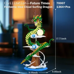 JMBricklayer 70007 Le Dragon — bons plans et promos sur Planet-Brick (vue détail 3)