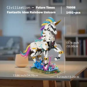 JMBricklayer 70008 La Licorne Arc-en-ciel — comparez les prix sur Planet-Brick (vue détail 4)
