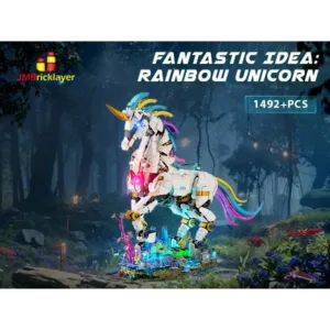 JMBricklayer 70008 La Licorne Arc-en-ciel — prix le plus bas sur Planet-Brick (vue détail 6)