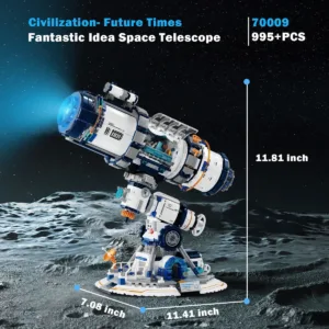 JMBricklayer 70009 Le Télescope Spatial — comparateur de prix sur Planet-Brick (vue détail 1)