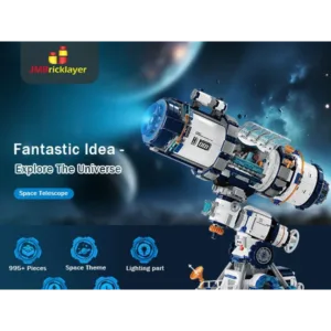 JMBricklayer 70009 Le Télescope Spatial — prix le plus bas sur Planet-Brick (vue détail 6)