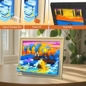 JMBricklayer 70016 Impression, soleil levant — bons plans et promos sur Planet-Brick (vue détail 3)