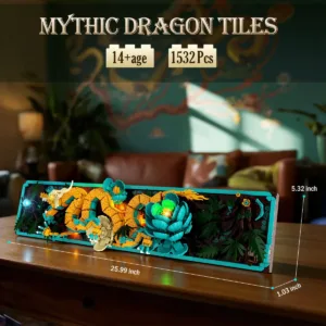 JMBricklayer 70020 Les Tuiles Dragon Mythique — comparateur de prix sur Planet-Brick (vue détail 1)