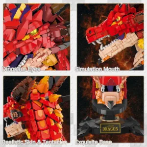 JMBricklayer 70105 La Tête de Dragon (Loong) — bons plans et promos sur Planet-Brick (vue détail 3)