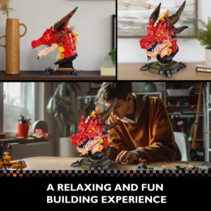JMBricklayer 70105 La Tête de Dragon (Loong) — comparez les prix sur Planet-Brick (vue détail 4)