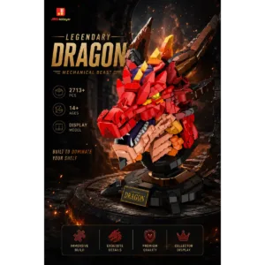 JMBricklayer 70105 La Tête de Dragon (Loong) — prix le plus bas sur Planet-Brick (vue détail 6)