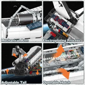 JMBricklayer 70122 La Navette Spatiale — comparatif marchands sur Planet-Brick (vue détail 7)