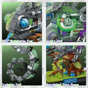 JMBricklayer 70124 Le Caméléon Mécanique — comparatif marchands sur Planet-Brick (vue détail 7)