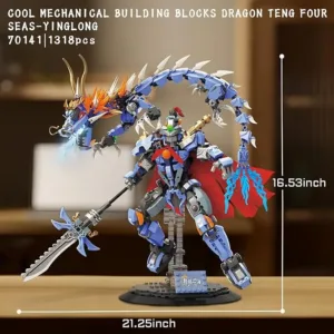 JMBricklayer 70141 Le Dragon Mécanique — meilleure offre du moment sur Planet-Brick (vue détail 5)