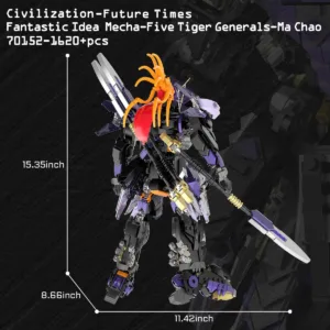 JMBricklayer 70152 Les Cinq Généraux Tigres - Ma Chao — où acheter au meilleur tarif sur Planet-Brick (vue détail 2)