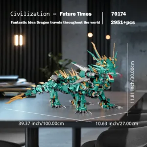 JMBricklayer 70174 Le Dragon — meilleure offre du moment sur Planet-Brick (vue détail 5)