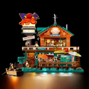 Lumibricks 18010 Seafood Restaurant — où acheter au meilleur tarif sur Planet-Brick (vue détail 2)