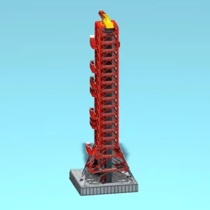 madeofbrick MOB-102 SATURN V ROCKET + LAUNCH PAD (GIANT SIZE) — meilleur prix sur Planet-Brick (vue détail 9)