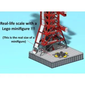 madeofbrick MOB-103 SATURN V LAUNCH PAD (GIANT SIZE) — où acheter au meilleur tarif sur Planet-Brick (vue détail 2)