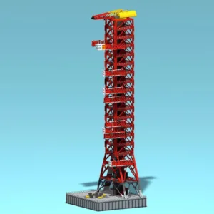 madeofbrick MOB-103 SATURN V LAUNCH PAD (GIANT SIZE) — comparez les prix sur Planet-Brick (vue détail 4)