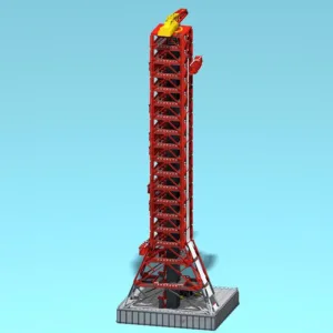 madeofbrick MOB-103 SATURN V LAUNCH PAD (GIANT SIZE) — prix le plus bas sur Planet-Brick (vue détail 6)