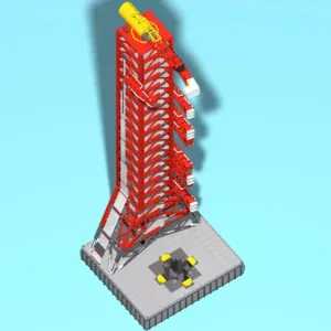 madeofbrick MOB-103 SATURN V LAUNCH PAD (GIANT SIZE) — achat malin sur Planet-Brick (vue détail 8)