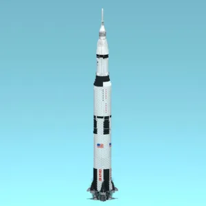 madeofbrick MOB-104 SATURN V ROCKET (GIANT SIZE) — comparatif marchands sur Planet-Brick (vue détail 7)