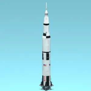 madeofbrick MOB-104 SATURN V ROCKET (GIANT SIZE) — achat malin sur Planet-Brick (vue détail 8)