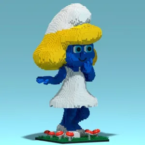 madeofbrick MOB-116 GIANT SMURFETTE — meilleur prix sur Planet-Brick (visuel principal)