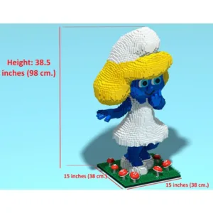 madeofbrick MOB-116 GIANT SMURFETTE — comparateur de prix sur Planet-Brick (vue détail 1)