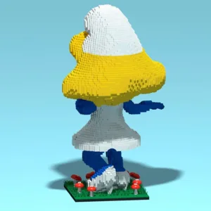madeofbrick MOB-116 GIANT SMURFETTE — achat malin sur Planet-Brick (vue détail 8)