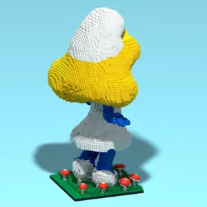 madeofbrick MOB-116 GIANT SMURFETTE — meilleur prix sur Planet-Brick (vue détail 9)