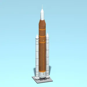 madeofbrick MOB-117 SLS ARTEMIS II ROCKET (GIANT SIZE) — meilleure offre du moment sur Planet-Brick (vue détail 5)