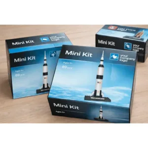 madeofbrick MOB-118 Mini Rocket Kit Saturn V — comparateur de prix sur Planet-Brick (vue détail 1)