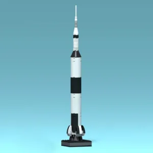 madeofbrick MOB-118 Mini Rocket Kit Saturn V — comparez les prix sur Planet-Brick (vue détail 4)
