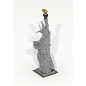 madeofbrick MOB-20 Statue of Liberty (Statue) — où acheter au meilleur tarif sur Planet-Brick (vue détail 2)