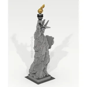 madeofbrick MOB-20 Statue of Liberty (Statue) — prix le plus bas sur Planet-Brick (vue détail 6)
