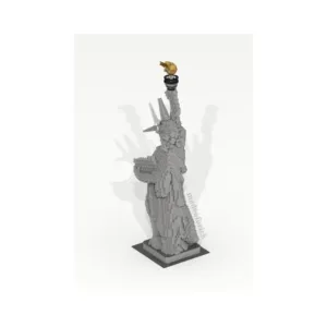 madeofbrick MOB-20 Statue of Liberty (Statue) — meilleur prix sur Planet-Brick (vue détail 9)