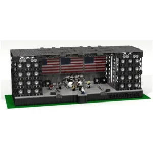 madeofbrick MOB-21 Rock concert stage Bruce Springsteen & The E Street Band — comparateur de prix sur Planet-Brick (vue détail 1)
