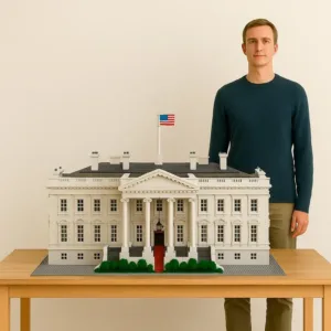 madeofbrick MOB-22 The White House — où acheter au meilleur tarif sur Planet-Brick (vue détail 2)