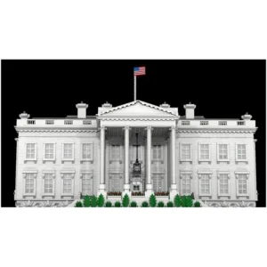 madeofbrick MOB-22 The White House — comparez les prix sur Planet-Brick (vue détail 4)