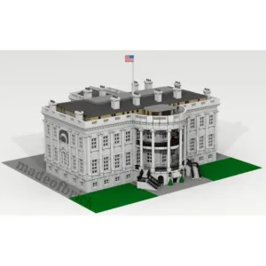 madeofbrick MOB-22 The White House — meilleure offre du moment sur Planet-Brick (vue détail 5)
