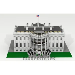 madeofbrick MOB-22 The White House — comparatif marchands sur Planet-Brick (vue détail 7)