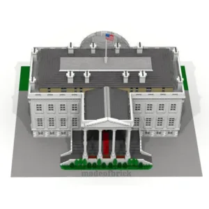 madeofbrick MOB-22 The White House — meilleur prix sur Planet-Brick (vue détail 9)