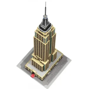 madeofbrick MOB-24 Empire State Building — comparez les prix sur Planet-Brick (vue détail 4)