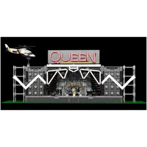 madeofbrick MOB-25 Rock concert stage Queen — comparateur de prix sur Planet-Brick (vue détail 1)