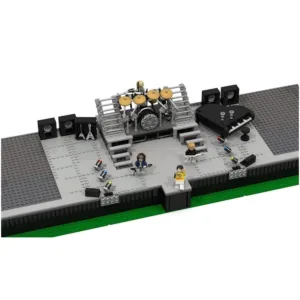 madeofbrick MOB-25 Rock concert stage Queen — où acheter au meilleur tarif sur Planet-Brick (vue détail 2)