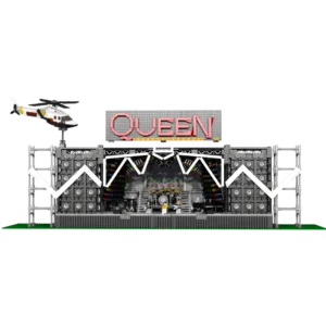 madeofbrick MOB-25 Rock concert stage Queen — prix le plus bas sur Planet-Brick (vue détail 6)
