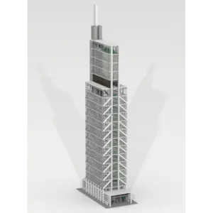 madeofbrick MOB-27 Comcast Technology Center — meilleur prix sur Planet-Brick (vue détail 9)