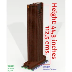 madeofbrick MOB-28 Scotia Plaza Toronto — comparatif marchands sur Planet-Brick (vue détail 7)