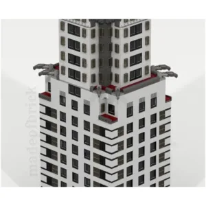madeofbrick MOB-29 Chrysler Building — où acheter au meilleur tarif sur Planet-Brick (vue détail 2)