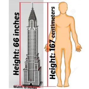 madeofbrick MOB-29 Chrysler Building — bons plans et promos sur Planet-Brick (vue détail 3)