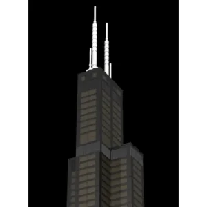 madeofbrick MOB-30 Willis Tower 39 inches — bons plans et promos sur Planet-Brick (vue détail 3)